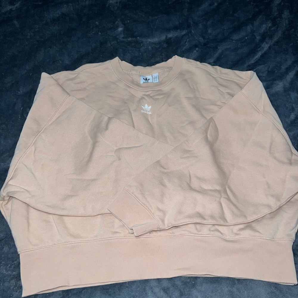 Adidas Tan Pullover Sweater